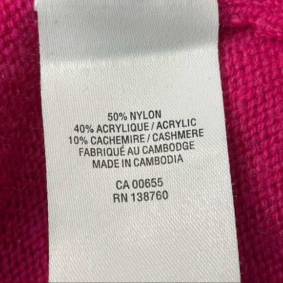 Reitman’s Cashmere Blend Pink Sweater Size Small - Picture 8 of 8